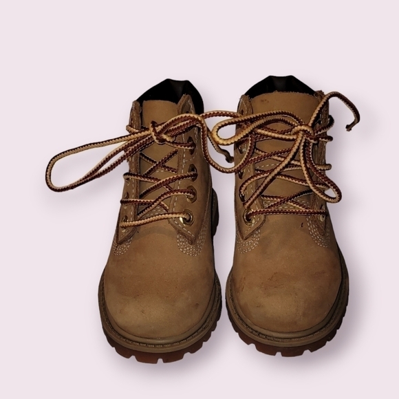 Timberland Nubuck Boots Boys Size 5 Baby Toddler - Picture 5 of 11